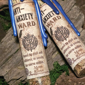 Close-up of Anti-Anxiety Ward Spell Jar