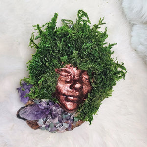Crystal Forest Guardian crafted for emotional balance and reflection