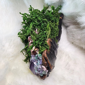 Ritual decor artwork created for calm, healing, and understanding- side view