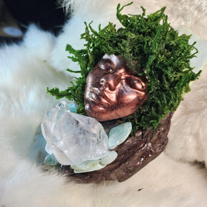 Crystal Forest Guardian crafted for calm expression and emotional balance