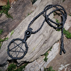 Handmade pentacle talisman crafted for spiritual protection and warding #2